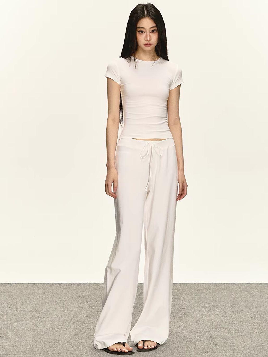 Giavanna Casual Fitted Top & Foldover Pants (Sold Seperately)