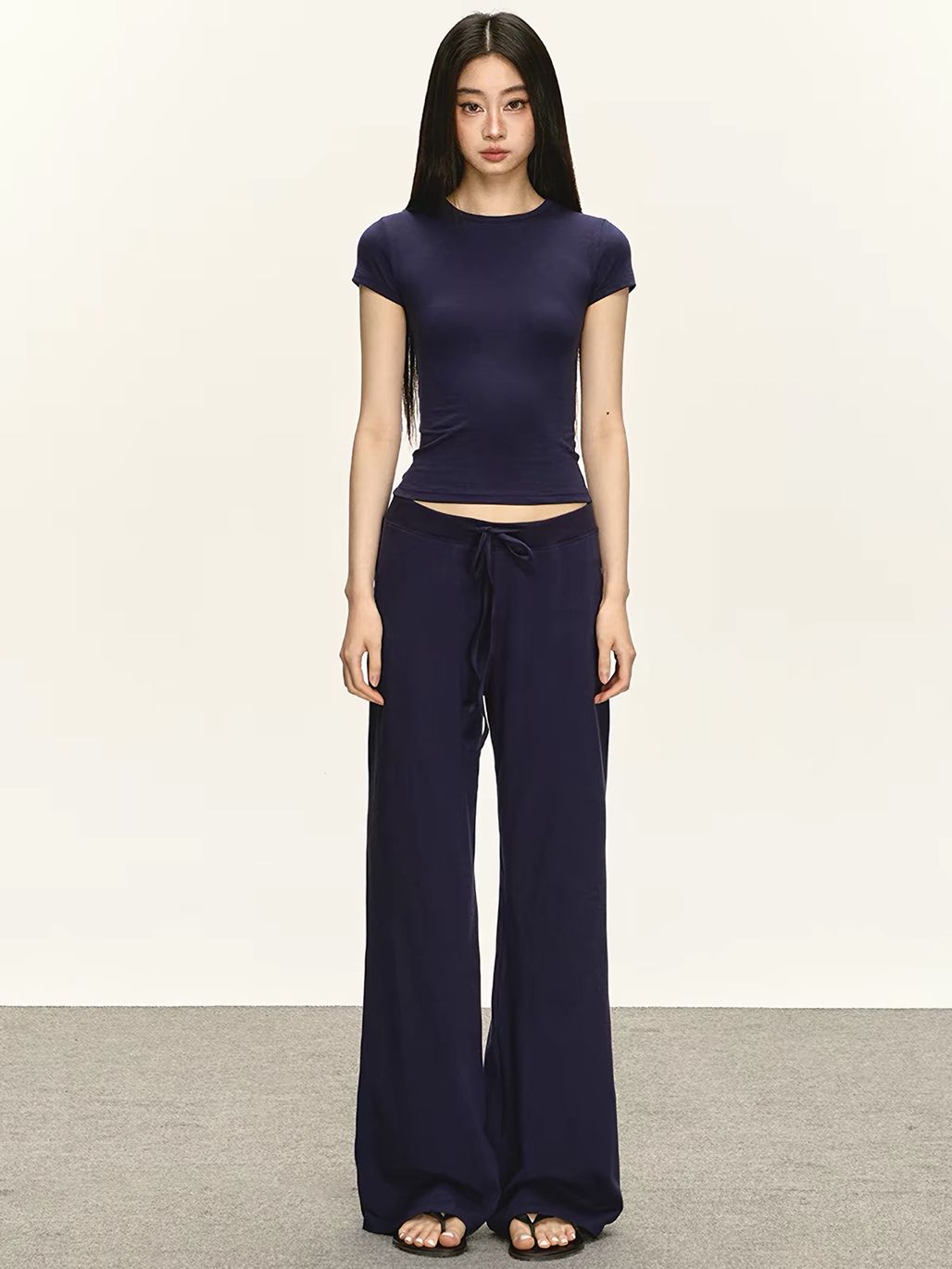 Giavanna Casual Fitted Top & Foldover Pants (Sold Seperately)