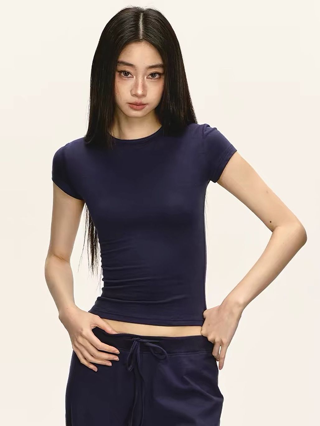 Giavanna Casual Fitted Top & Foldover Pants (Sold Seperately)