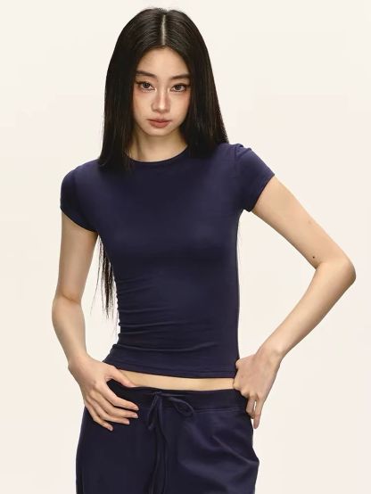 Giavanna Casual Fitted Top & Foldover Pants (Sold Seperately)
