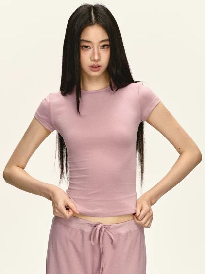 Giavanna Casual Fitted Top & Foldover Pants (Sold Seperately)