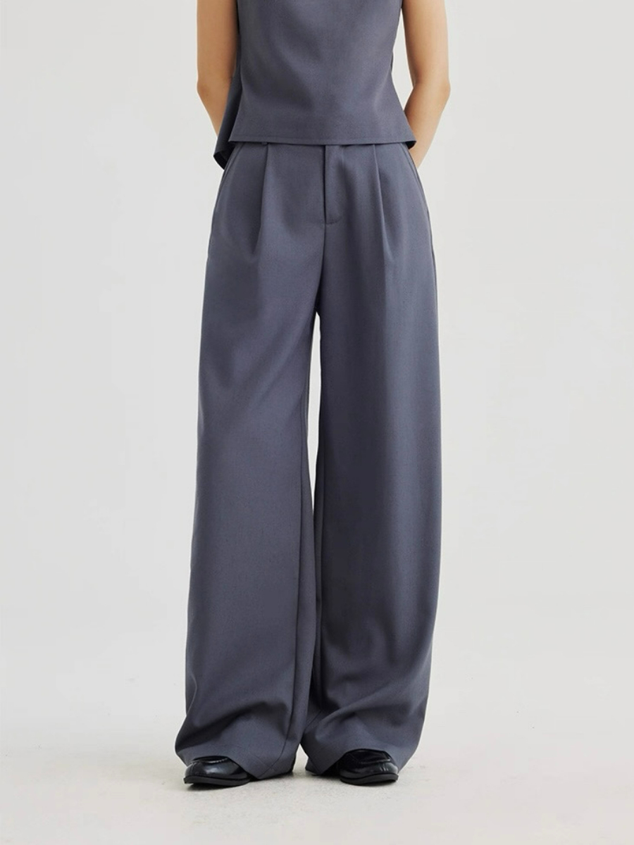Alexandra Back Waist Tie Linen Top & Pants
