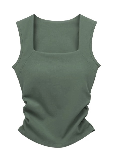 Diya Square Neck Padded Top