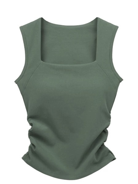 Diya Square Neck Padded Top
