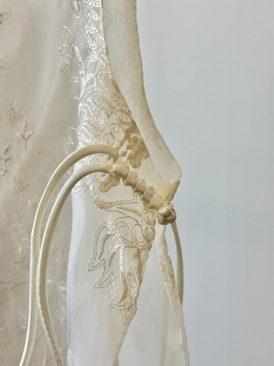 Hai Ren Oriental Embroidered Organza Vest Top (TP111)