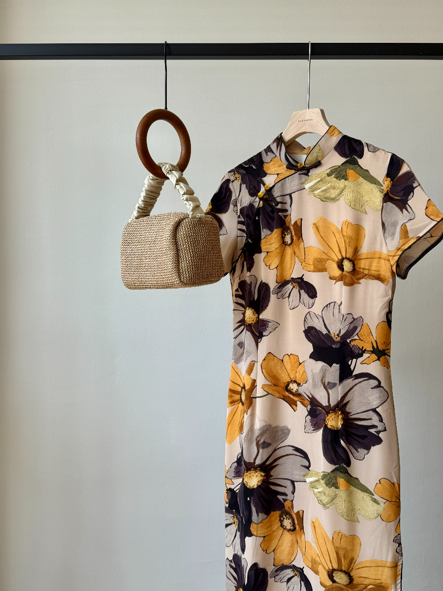Xi Ping Floral Cheongsam