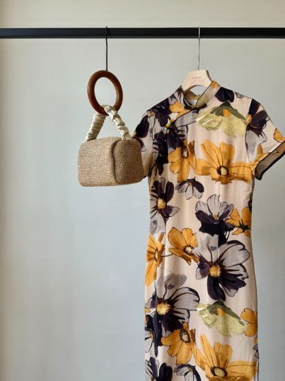 Xi Ping Floral Cheongsam
