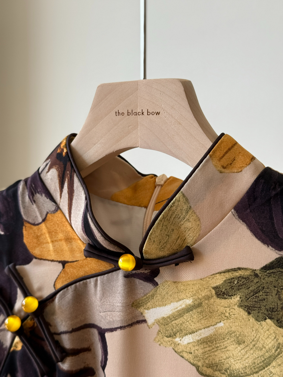 Xi Ping Floral Cheongsam