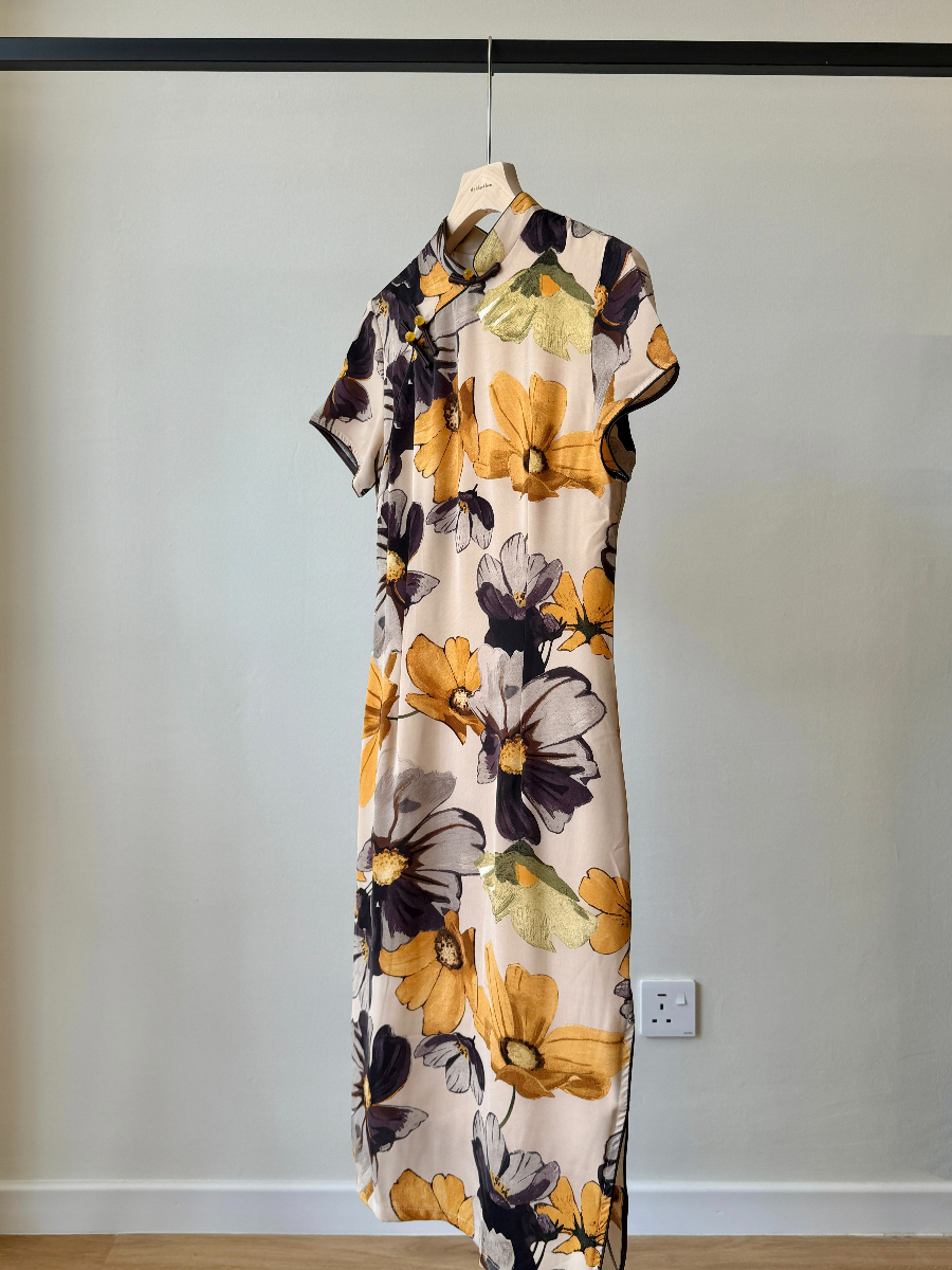 Xi Ping Floral Cheongsam