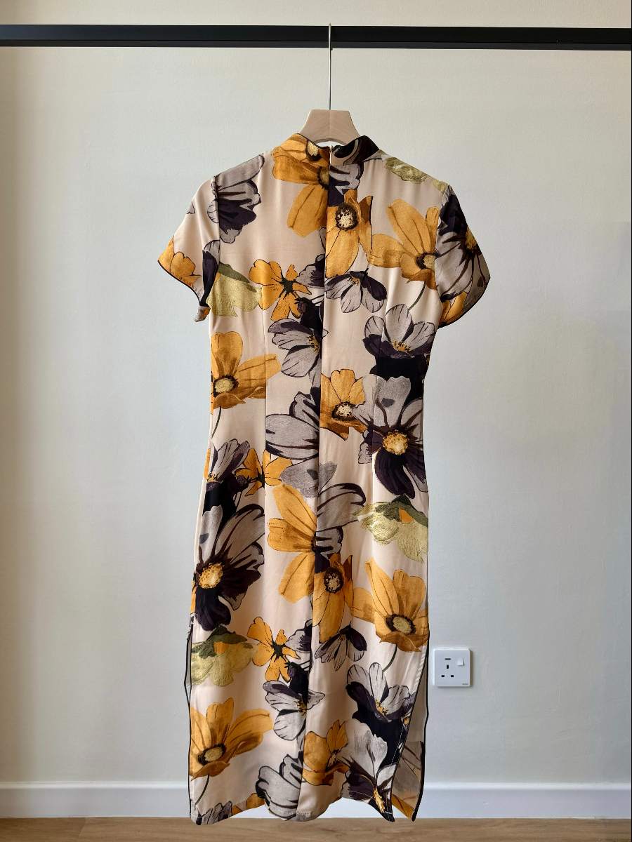 Xi Ping Floral Cheongsam
