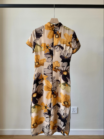 Xi Ping Floral Cheongsam