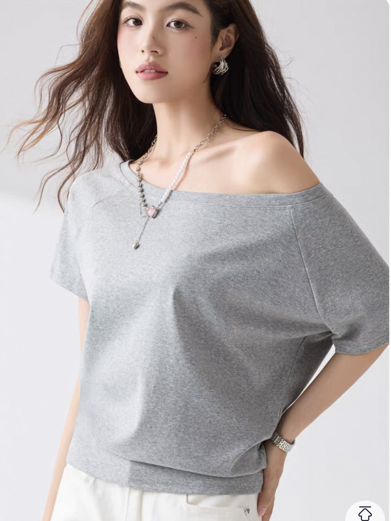 Deena One Shoulder Baisc Top