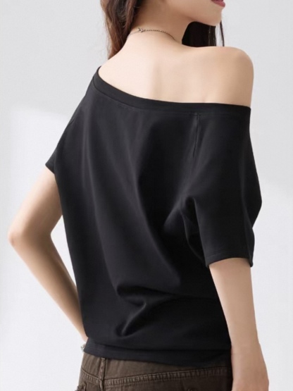 Deena One Shoulder Baisc Top