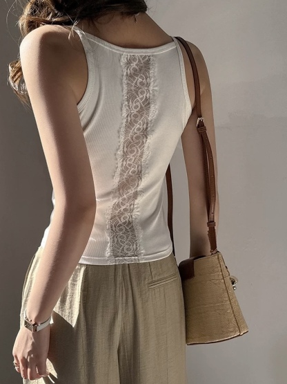 Doreen Back Lacey Top