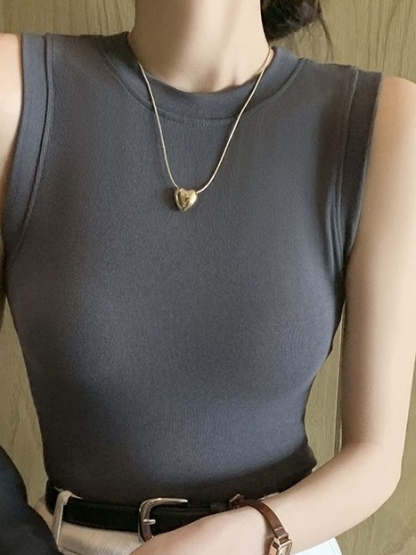 Dawsyn Crew Neck Sleeveless Top