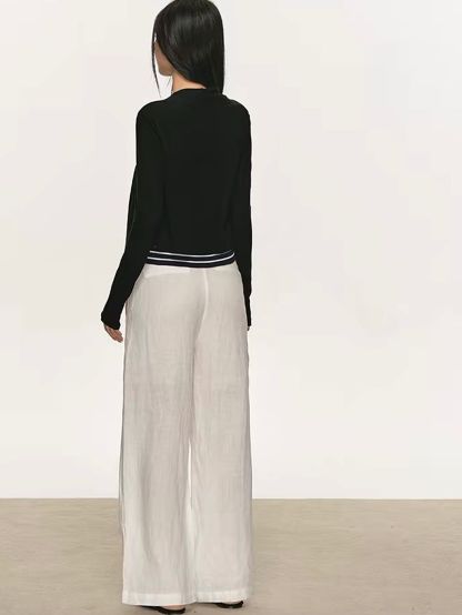 Gigi Lyocell Wool Blend Cardigan