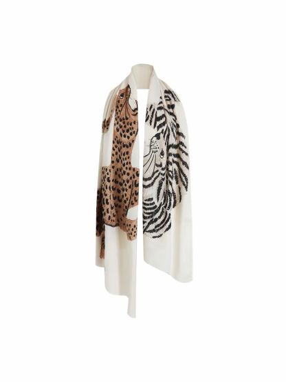 Gayel Wild Safari Print Shawl