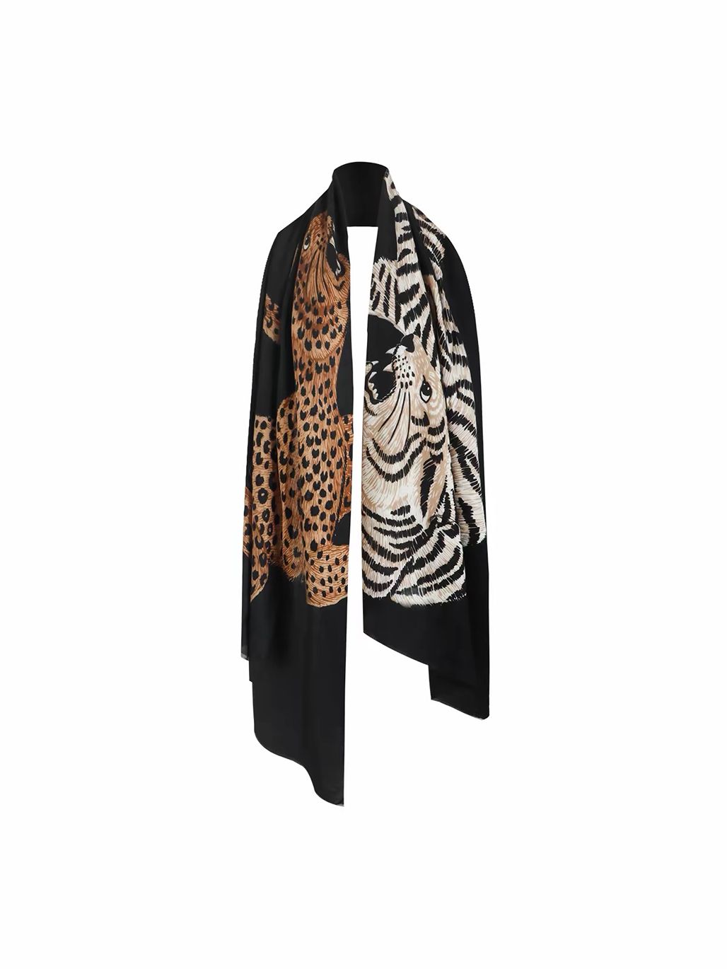 Gayel Wild Safari Print Shawl