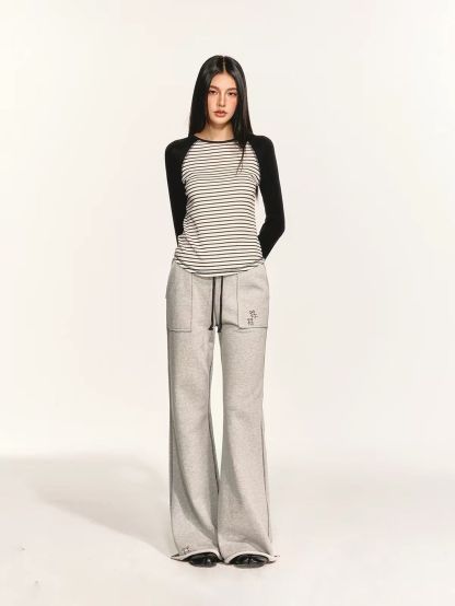 Gertur Two-Tone Raglan Top