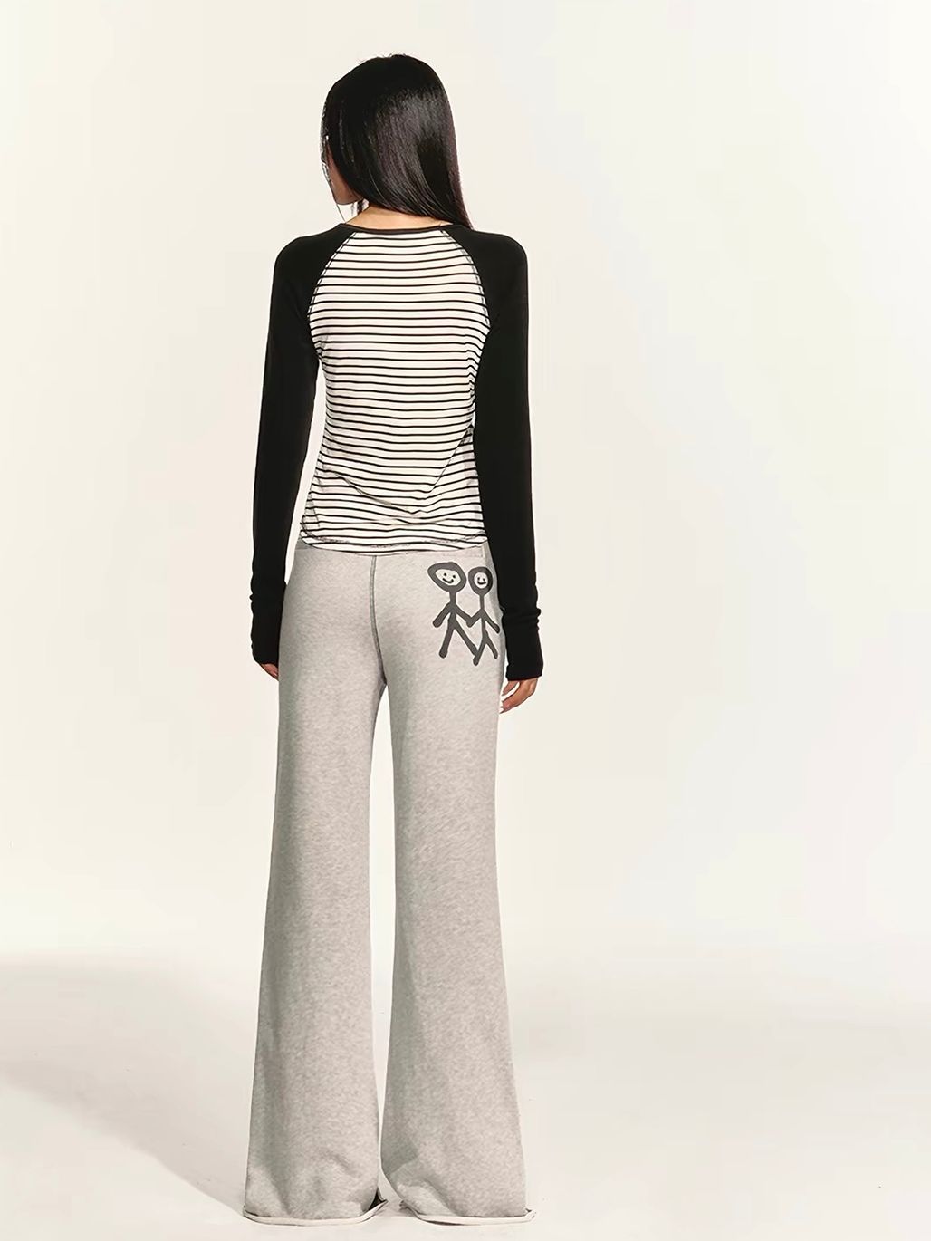 Gertur Two-Tone Raglan Top