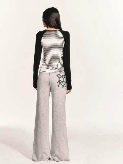 Gertur Two-Tone Raglan Top