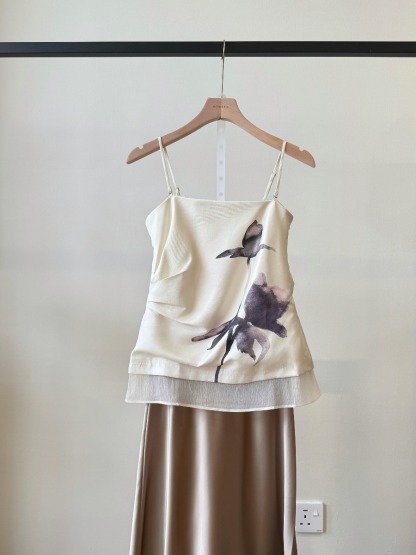 Li Ji Floral Cami Top