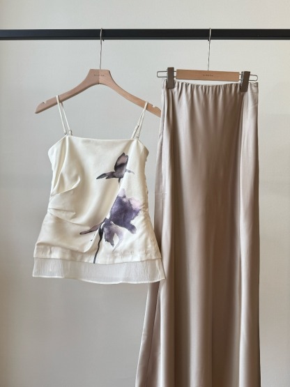 Li Ji Floral Cami Top