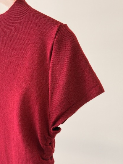 Lesya Back Button Knit Top