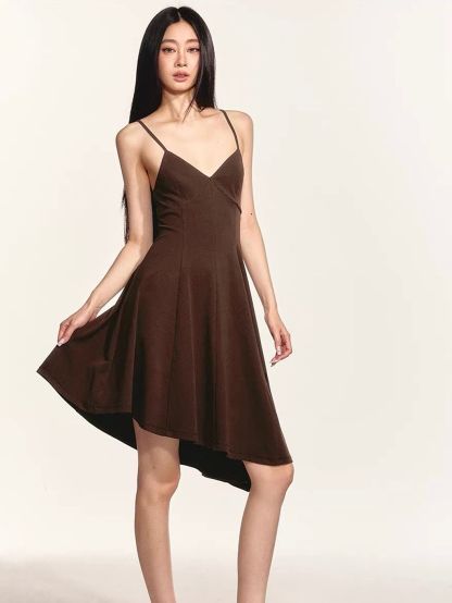 Gwenore Cropped Tie-Front Cardigan & Asymmetric Hem Dress (Sold Seperately)