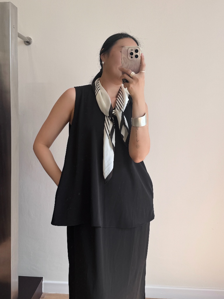 Verna Fake Two Piece Dress