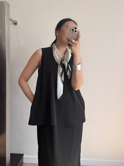 Verna Fake Two Piece Dress