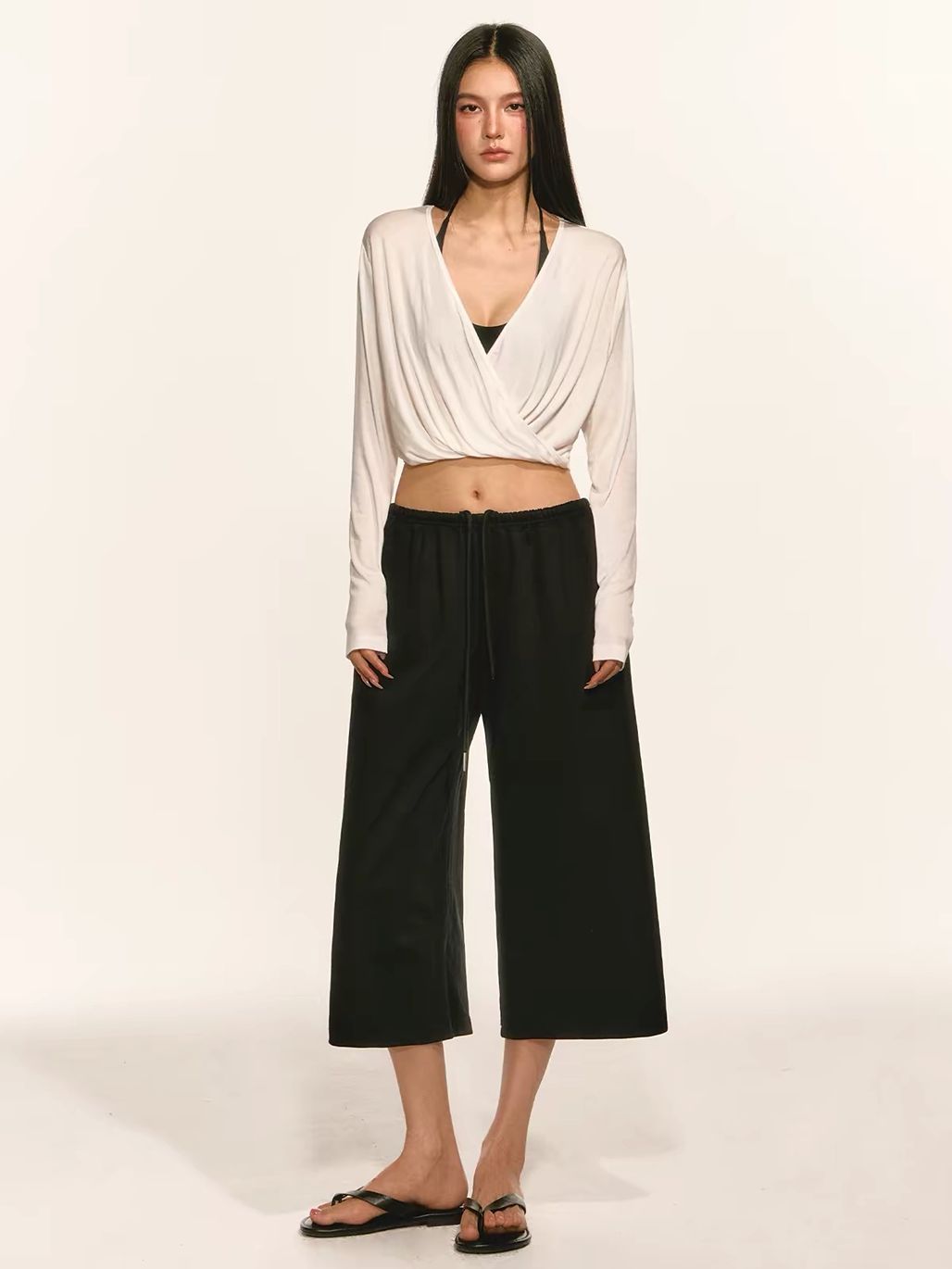 Gavya Wrap Top & Neck Tie Padded Top (Sold Seperately)