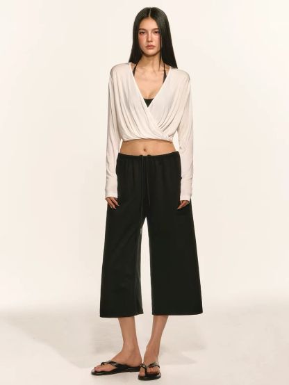 Gavya Wrap Top & Neck Tie Padded Top (Sold Seperately)