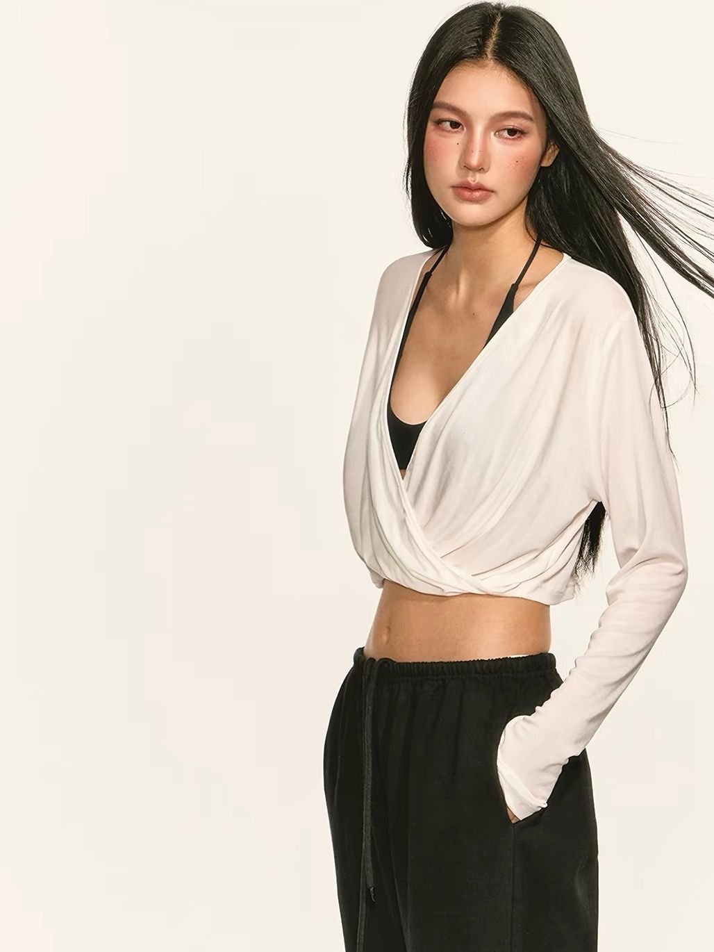 Gavya Wrap Top & Neck Tie Padded Top (Sold Seperately)