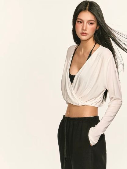 Gavya Wrap Top & Neck Tie Padded Top (Sold Seperately)
