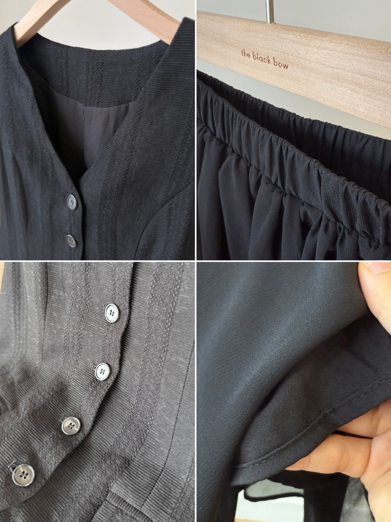 Arabelle Textured Verst & Chiffon Skirt Set
