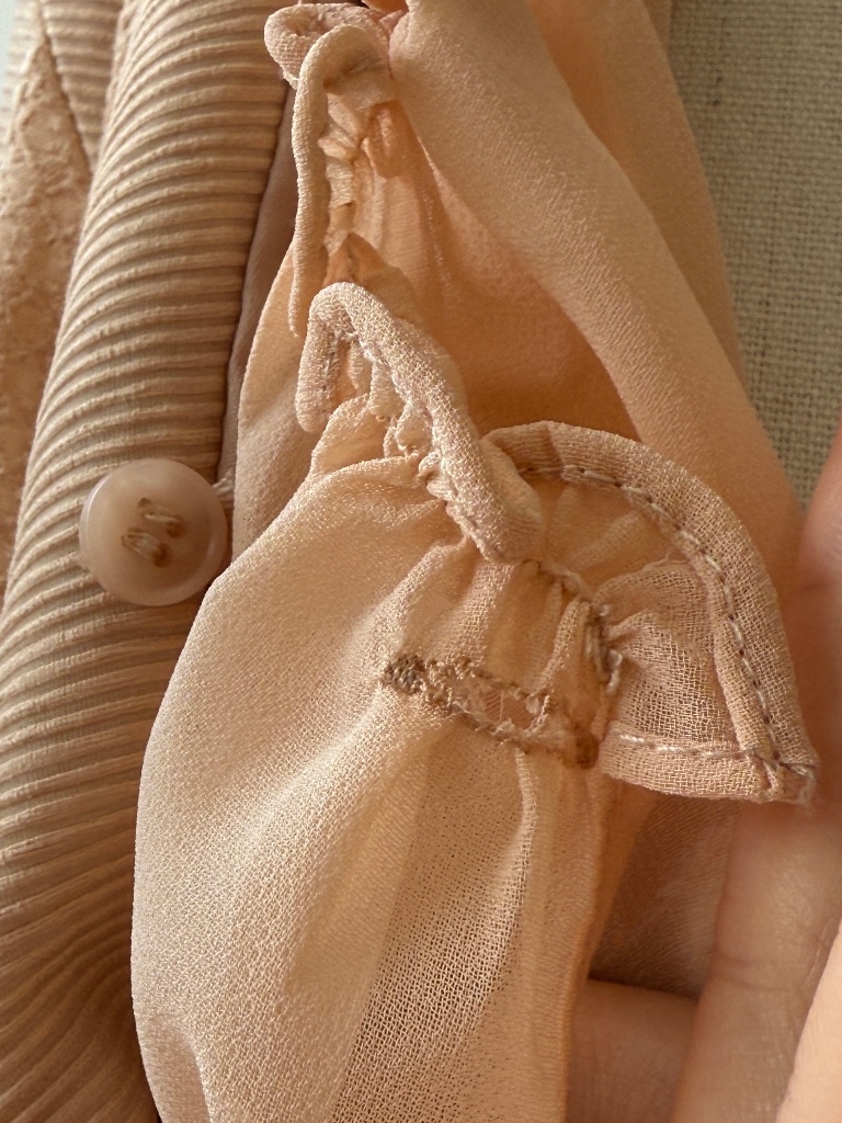 Arabelle Textured Verst & Chiffon Skirt Set