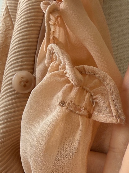 Arabelle Textured Verst & Chiffon Skirt Set