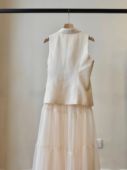 Ashley Vest and Tutu Skirt Set