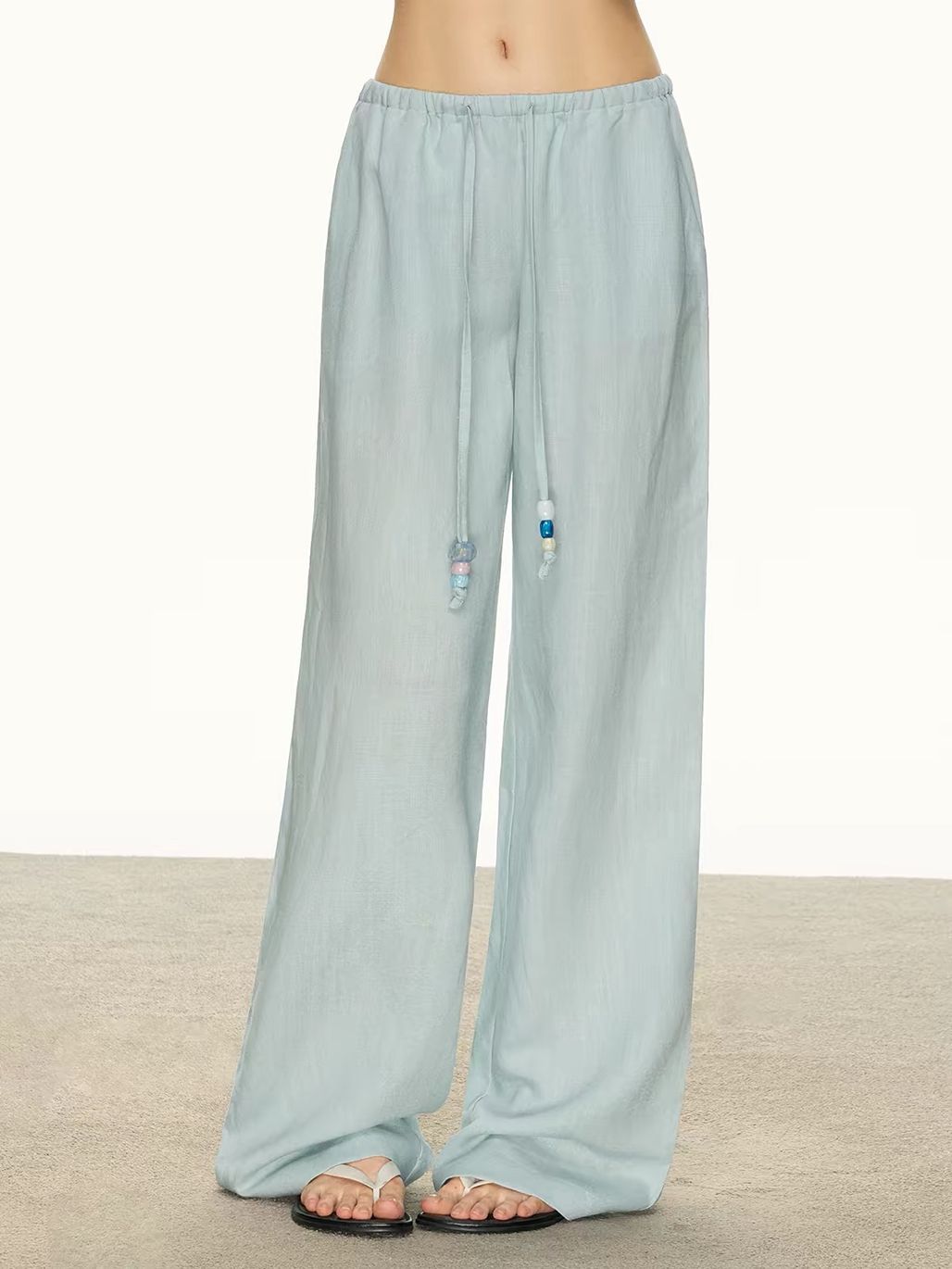 Gjerta Tencel Linen Blend Drawsrting Pants