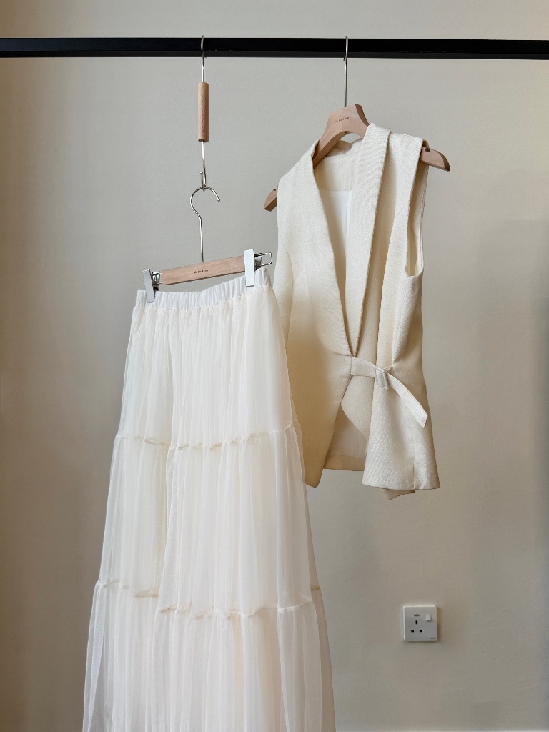 Ashley Vest and Tutu Skirt Set