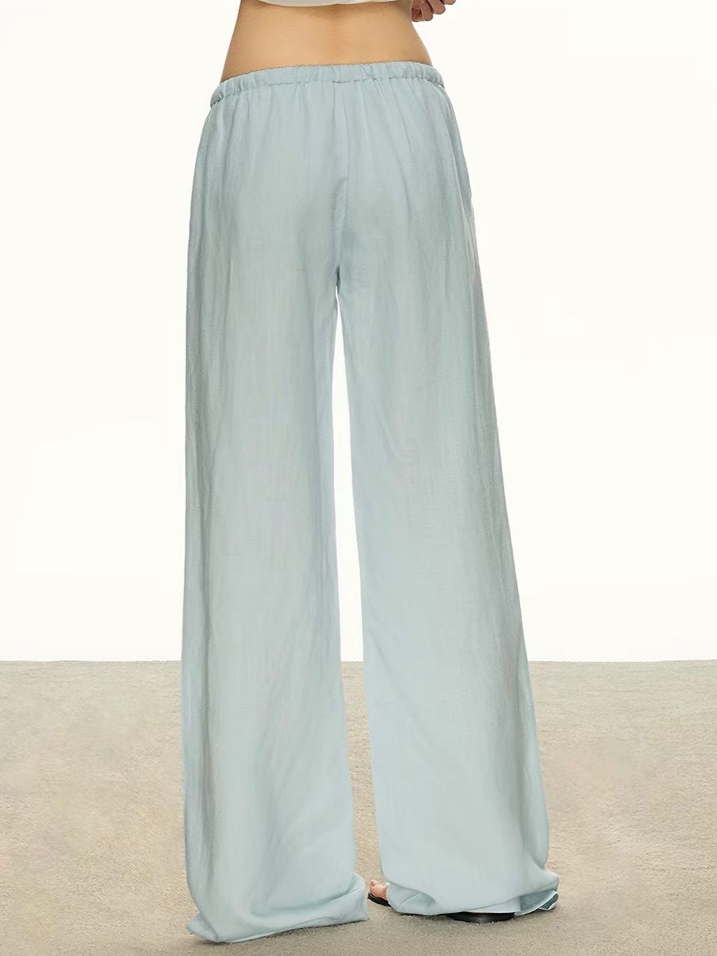 Gjerta Tencel Linen Blend Drawsrting Pants