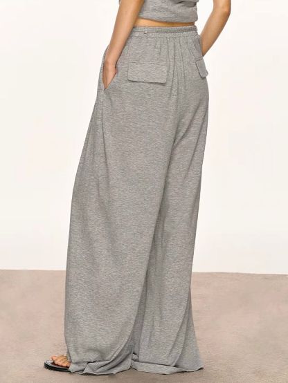 Gaagii Relaxed Racerback Tank & Wide-Leg Pants Set