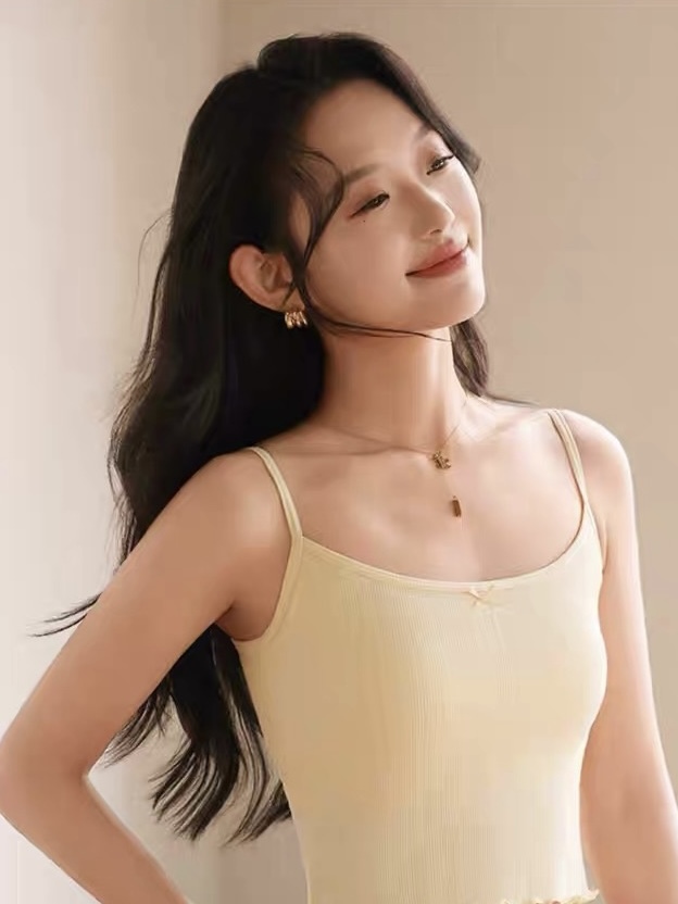 Bella Ruffle Trim Padded Cami Top