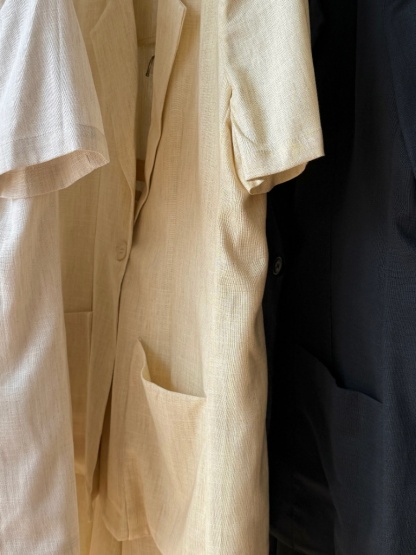 Alma Soft Structured vest Jacket & Bermuda Set