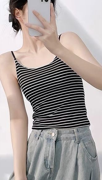 Beiley Stripe Padded Top