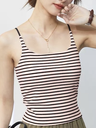 Beiley Stripe Padded Top