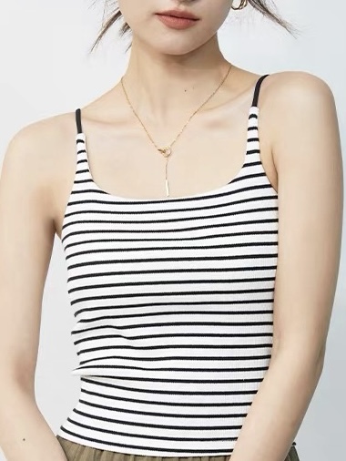 Beiley Stripe Padded Top