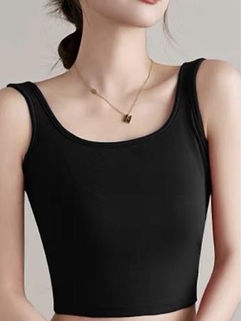 Blair Crossed Low Back Padded Top