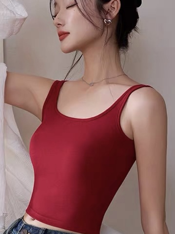 Blair Crossed Low Back Padded Top